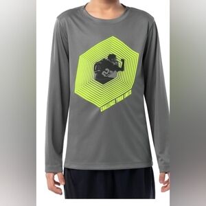 Nwt kids football light weight long sleeve